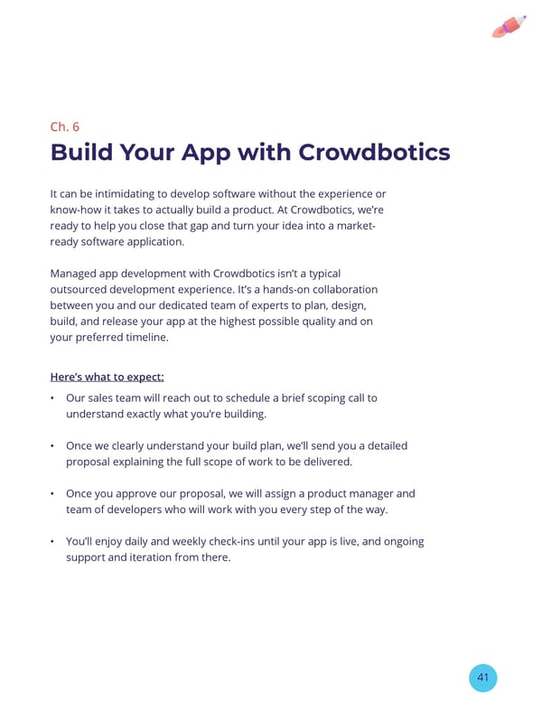 The Non-Technical Founder's Guide to Building an App | CrowdBotics - Page 41